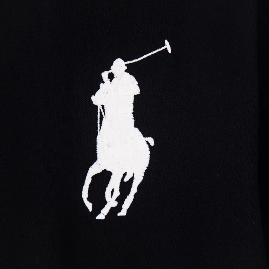 P240 zp version [exclusive supply] - Ralph Lauren/Ralph Lauren classic four-season basic three-dimensional Malaysian LOGO-No. 3 armband solid color long-sleeved POLO shirt - original version of the same 220g heavy double-sided pique cotton ✅ - three-dimensional Malaysian embroidery white background pearlescent buttons ✅ - placket chiffon film professional processing ✅ -Ralph Lauren classic Malaysian logo Polo｜Unlock the British retro sports style Made of 220g heavyweight double-sided piqué cotton to create a straight silhouette. The iconic Malaysian embroidery logo interprets American origin. The solid color system can easily control formal and casual scenes. Color: white black label pink blue label gray blue label black white label black red label navy blue red label Size: S M L XL Number: WW10726